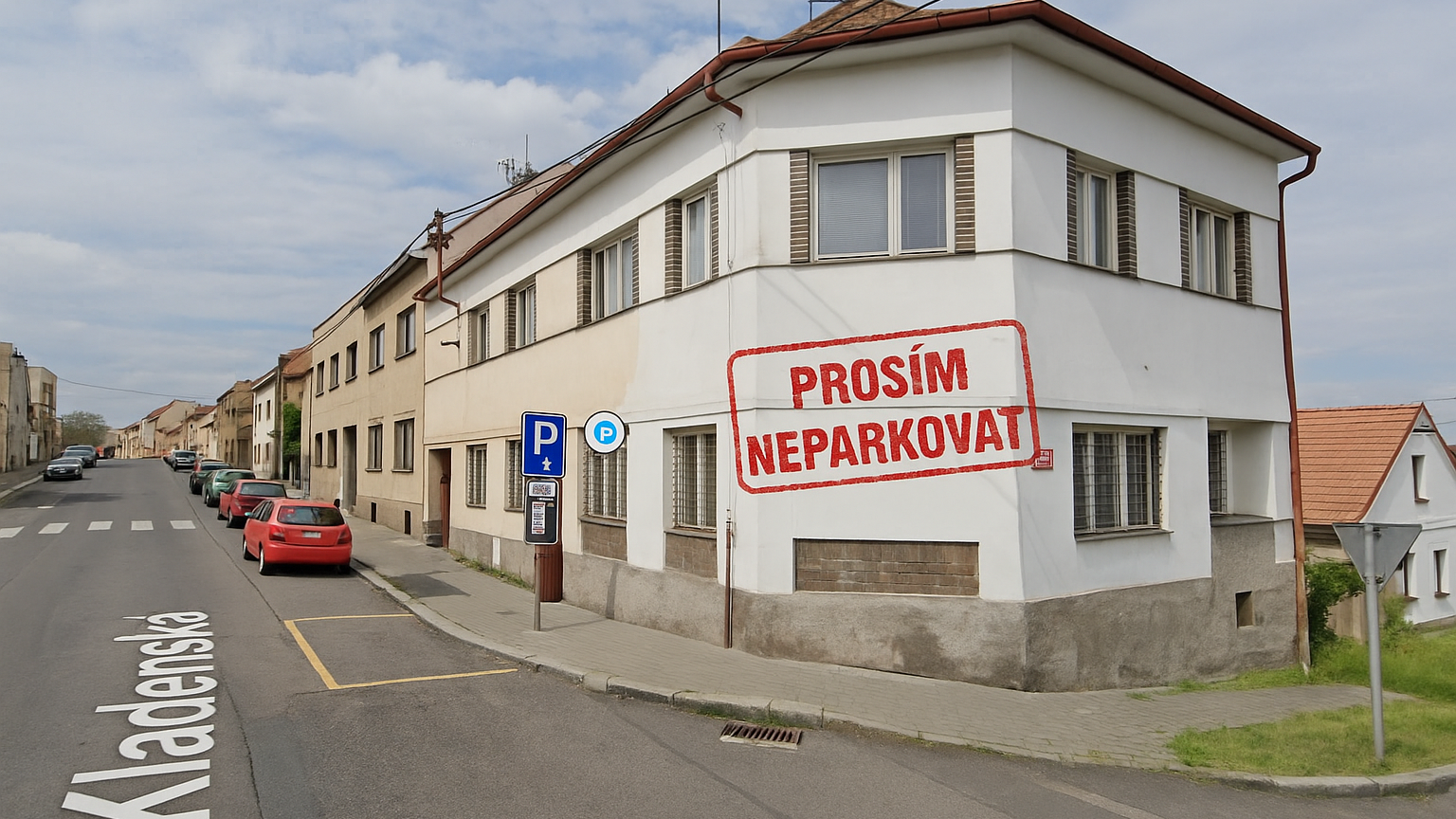 Buštěhrad plán rekonstrukce ulice Kladenská